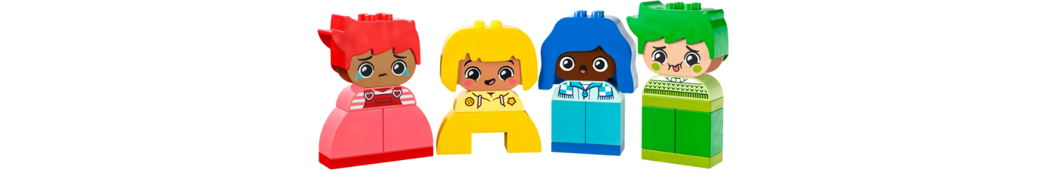 Mari sentimente si emotii, +18 luni, 10415, Lego Duplo
