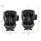 Scaun auto pentru copii Rear-facing Minikid 2, Shell Black, Axkid 605793