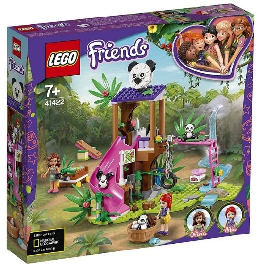 Casuta din copac in Jungla Ursilor Panda, Lego Friends