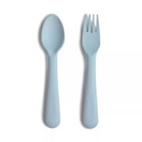 Tacamuri set de 2 bucati, Powder Blue, Mushie