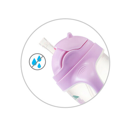 Cana cu pai pentru copii, 6+ luni, Mov, Babyono 812518