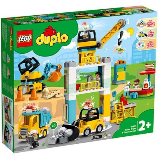 Macara Turn si Constructie Lego Duplo, +2 ani, 10933, Lego