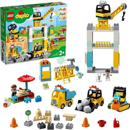 Macara Turn si Constructie Lego Duplo, +2 ani, 10933, Lego 455657