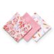 Set 3 scutece textile pentru copii, Roz, Babyono 604659