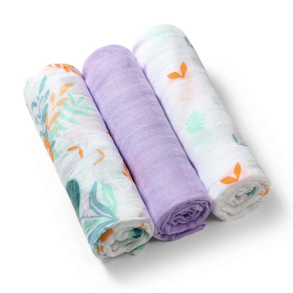 Set 3 scutece textile pentru copii, Mov, Babyono