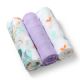 Set 3 scutece textile pentru copii, Mov, Babyono 604667