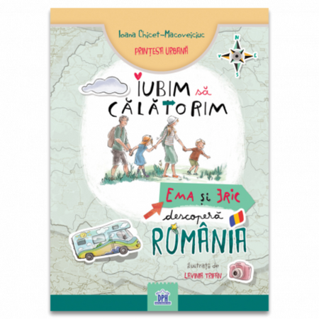 Carte de citit, Iubim sa calatorim Ema si Eric descopera Romania, DPH