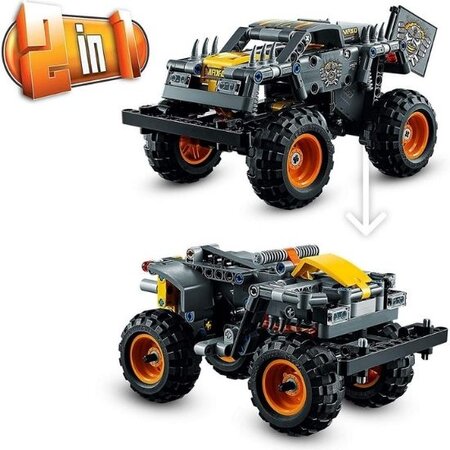 Monster Jam Max-D Lego Technic, +7 ani, 42119, Lego 455674