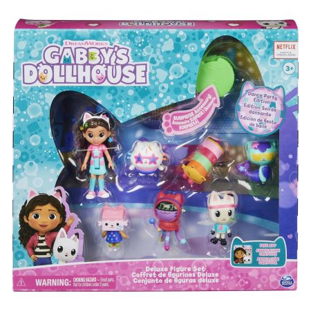 GABBYS DOLLHOUSE SET 7 FIGURINE DE LUX 6064152