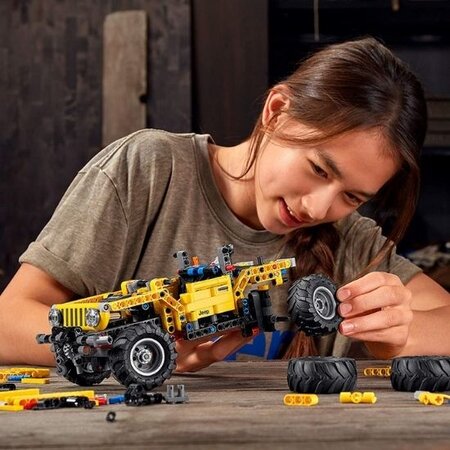 Jeep Wrangler Lego Technic, +9 ani, 42122, Lego 455682
