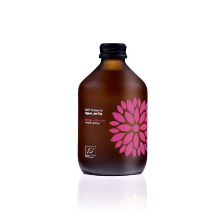 Bautura Bio Kombucha cu Mango si Maracuja, 330 ml, Vigo