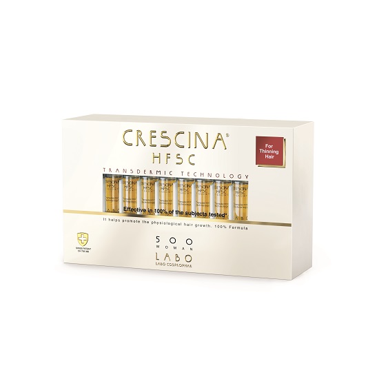 Crescina Transdermic Re-Growth HFSC 500 Woman, 20 fiole, Labo