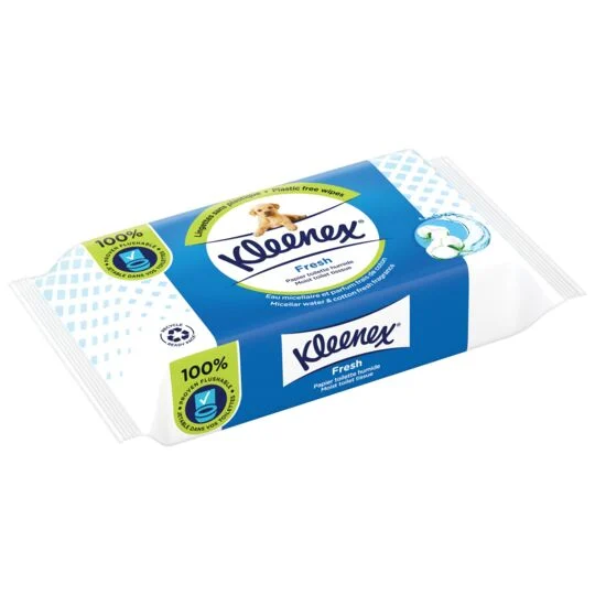 Hartie igienica umeda Fresh, 42 bucati, Kleenex