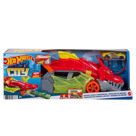 HOT WHEELS CITY TRANSPORTATORUL DRAGON MTGTK42