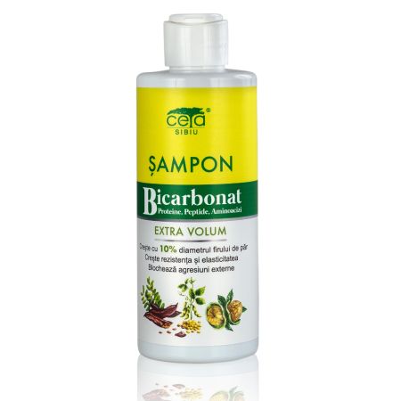 Sampon pentru Extra Volum cu Bicarbonat, 200 ml, Ceta