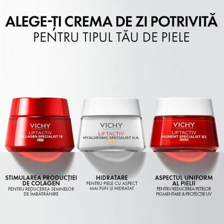 Crema de zi SPF30 Liftactiv Supreme, 50 ml, Vichy 729980