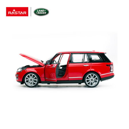 Masinuta metalica Range Rover, scara 1 la 24, Rosu, Rastar 605681
