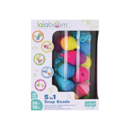 LALABOOM JOC DE DEZVOLTARE BEBE MONTESSORI 30 PIESE 61869