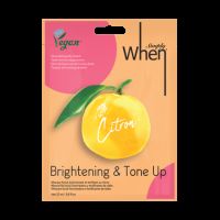 Masca iluminatoare si tonifianta Simply When, 23ml, When Beauty