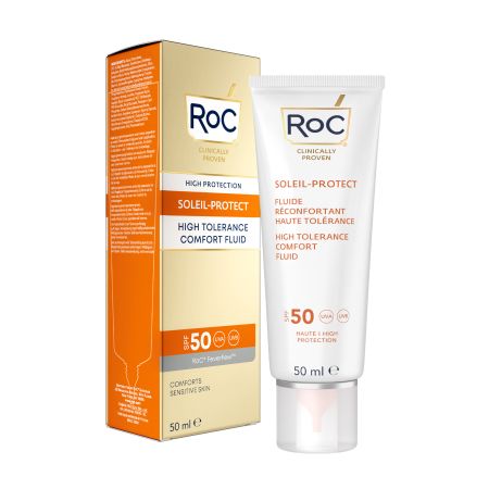 Fluid reconfortant SPF 50 Soleil Protect, 50 ml, Roc