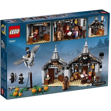 Coliba lui Hagrid eliberarea lui Buckbeak Lego Harry Potter, +8 ani, 75947, Lego 455761