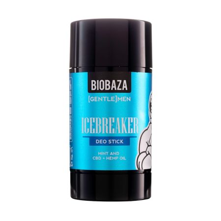 BIOBAZA DEODORANT NATURAL STICK FARA ALUMINIU PENTRU BARBAT ICEBREAKER 50 ML