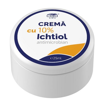 Crema cu 10% ichtiol, 25 ml, Ceta