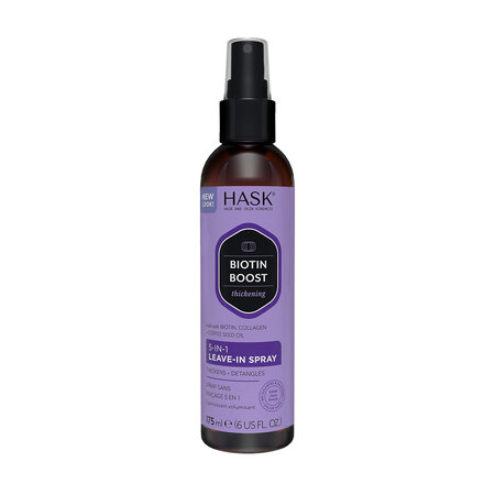 Spray leave-in 5 in 1 pentru volum si descurcarea parului Biotin Boost, 175 ml, Hask