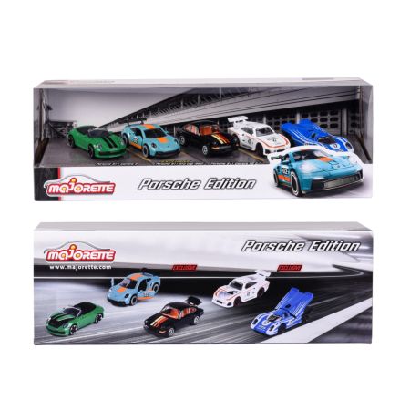 MAJORETTE SET 5 MASINUTE METALICE PORSCHE 7.5CM 212053172