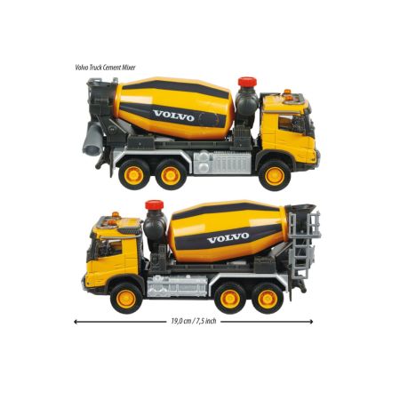 Betoniera Volvo, + 3 ani, Majorette 606095