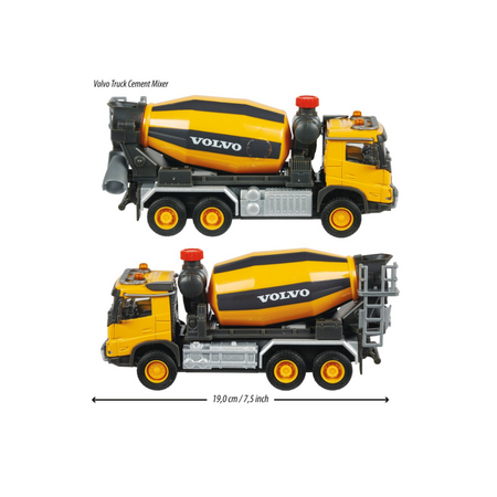 Betoniera Volvo, + 3 ani, Majorette 606095