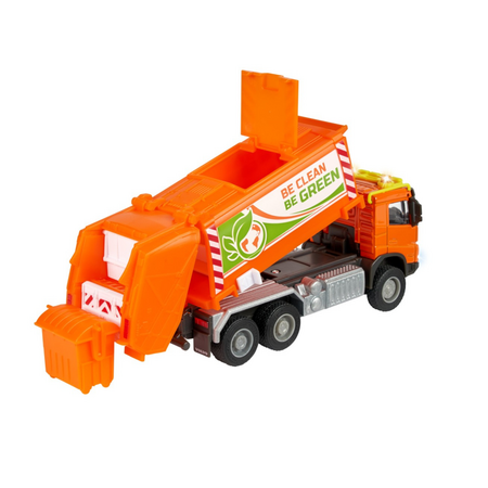 Camion de gunoi Volvo, + 3 ani, Majorette 606103