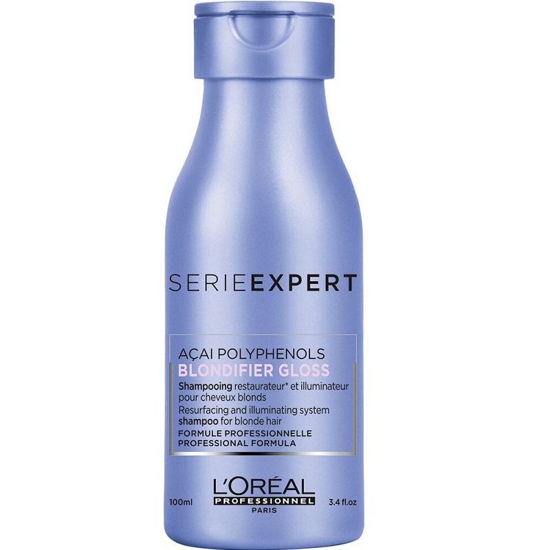 Sampon pentru par deschis, Blondifier Gloss, Serie Expert, 100 ml, Loreal Professionnel