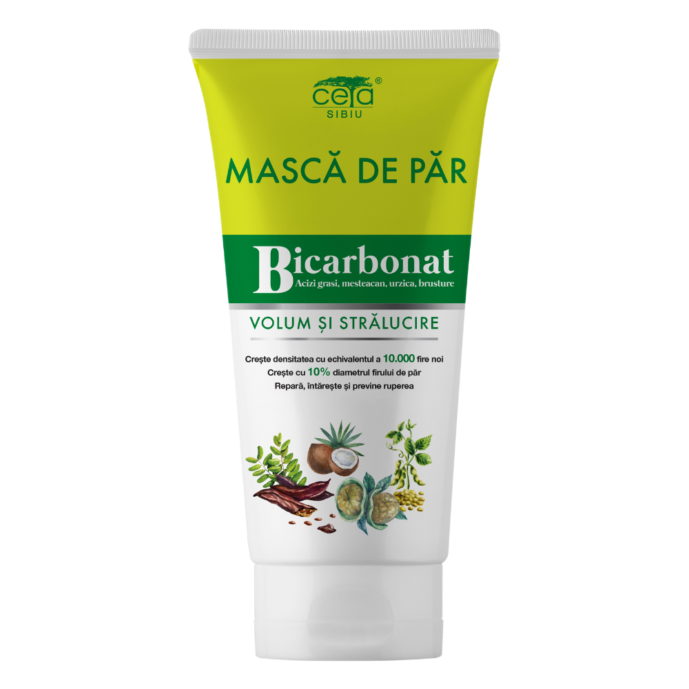 Masca de par cu bicarbonat, proteine, peptide si aminoaciz, 150 ml, Ceta