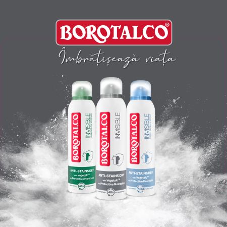Deodorant spray Invisible, 150 ml, Borotalco 763477