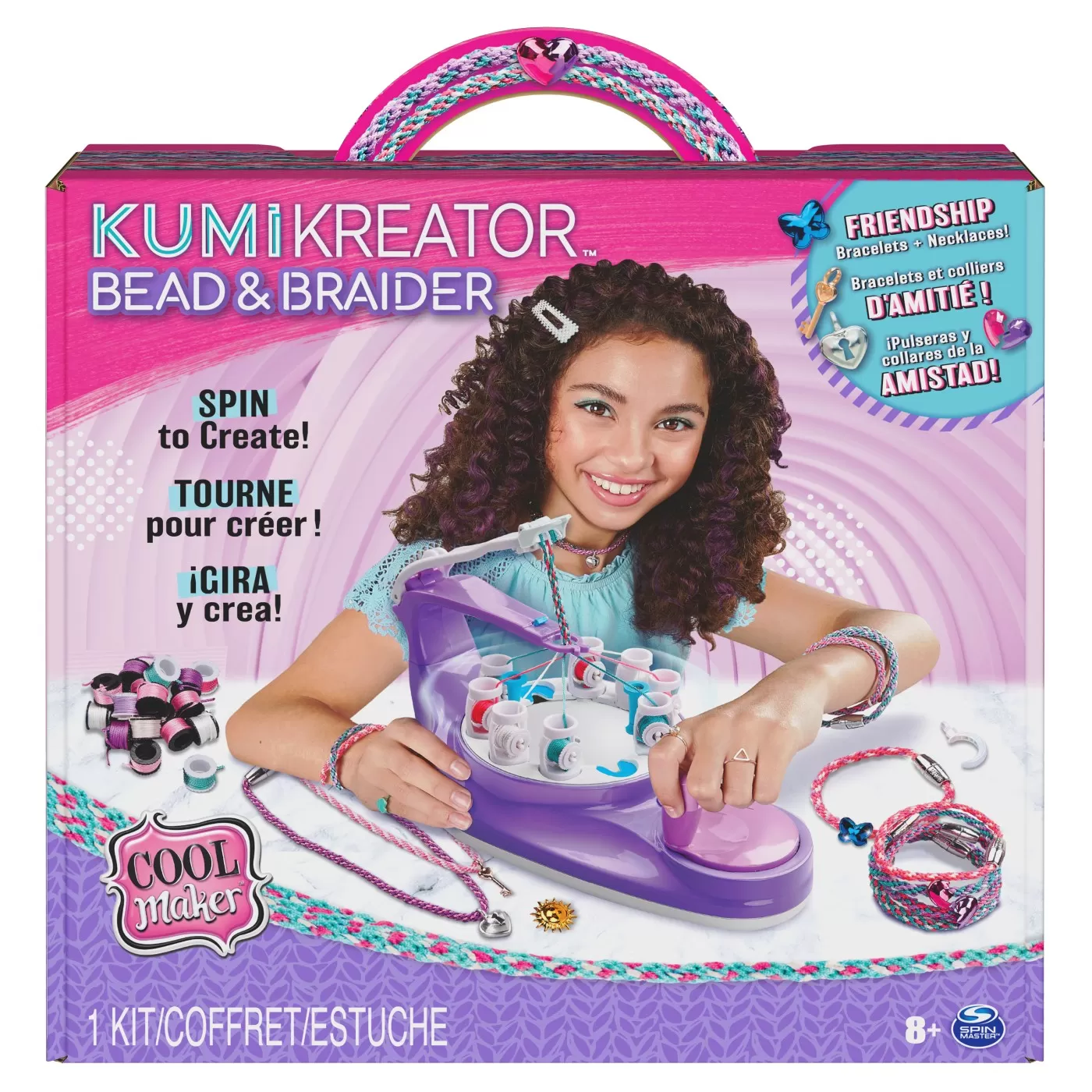 Aparat pentru confectionat bratari, +8 ani, Cool Maker