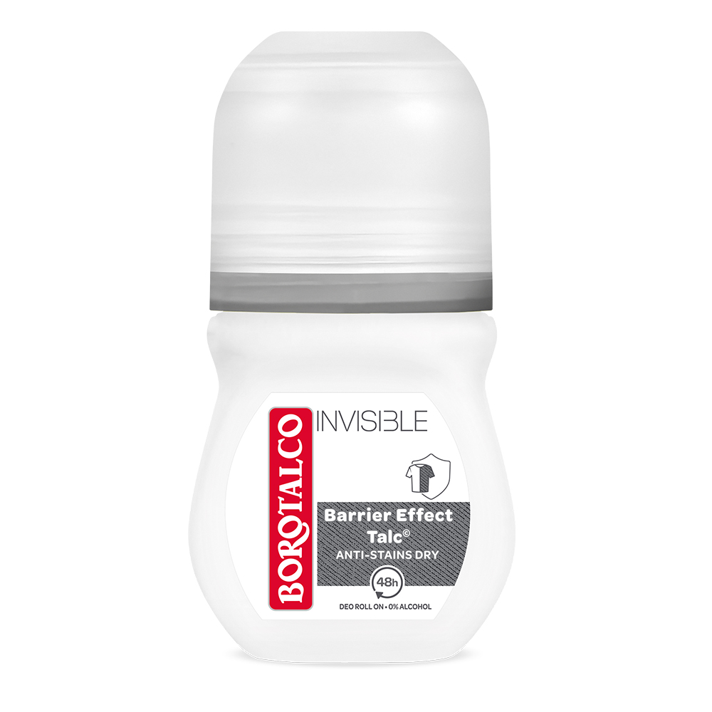 Deodorant roll-on Invisible, 50ml, Borotalco