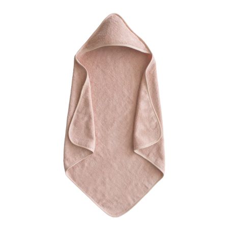 Prosop cu gluga din bumbac organic, 77,47x77x47 cm, Blush, Mushie