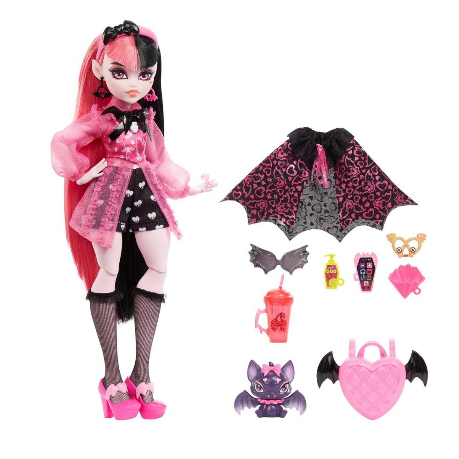 Papusa Draculaura, + 4 ani, Monster High