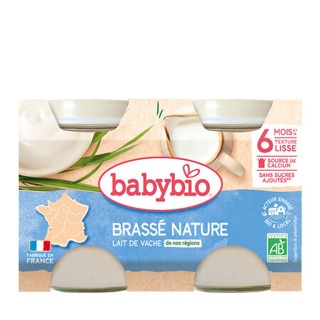 Crema de iaurt, 2x130 gr, BabyBio