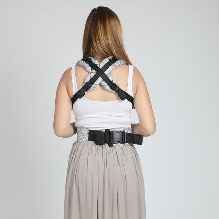 Marsupiu ergonomic The one, Diamonda Gray, Isara 606712