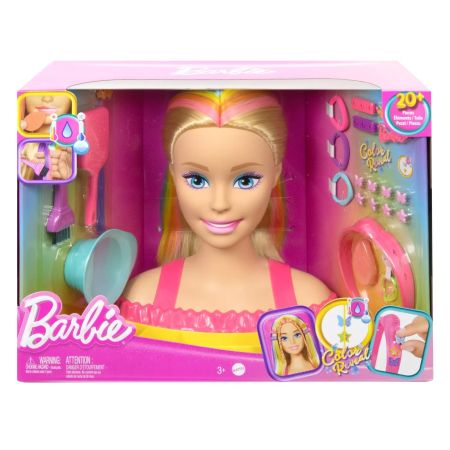 Set pentru coafat Color Reveal, Barbie