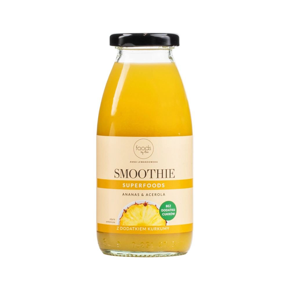 Smoothie de ananas cu acerola, 250 ml, Foods By Ann