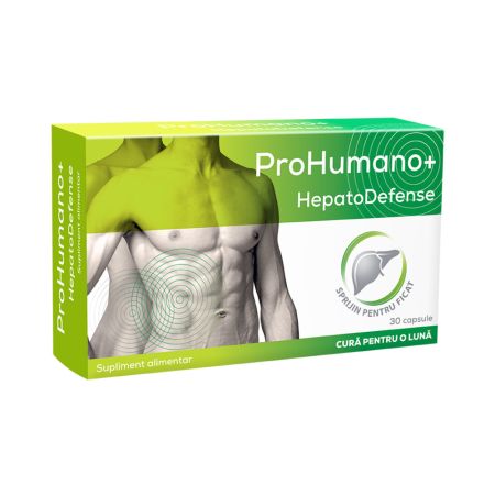 Hepatodefense, 30 capsule, Pro Humano