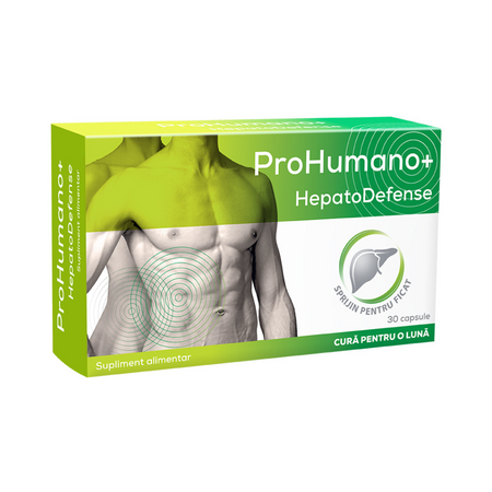 Hepatodefense, 30 capsule, Pro Humano