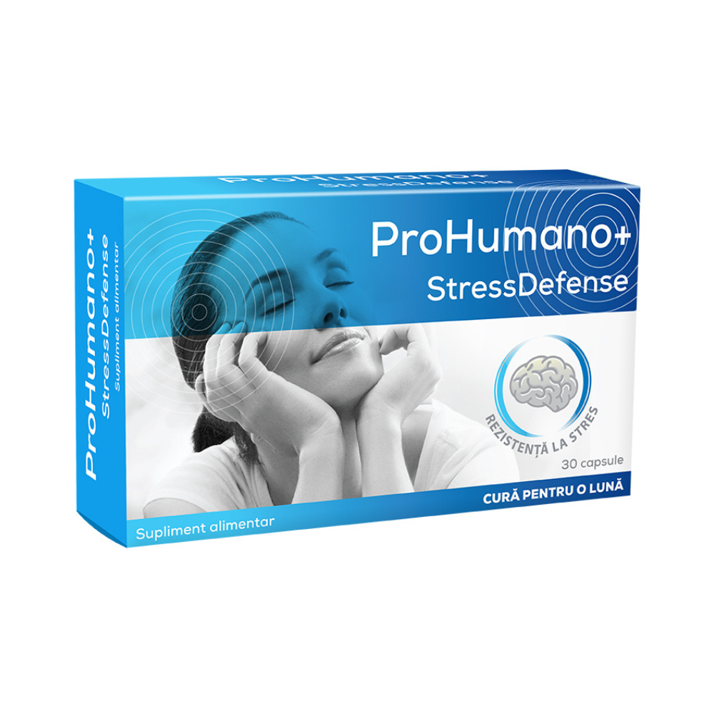 StressDefense, 30 capsule, Pro Humano+