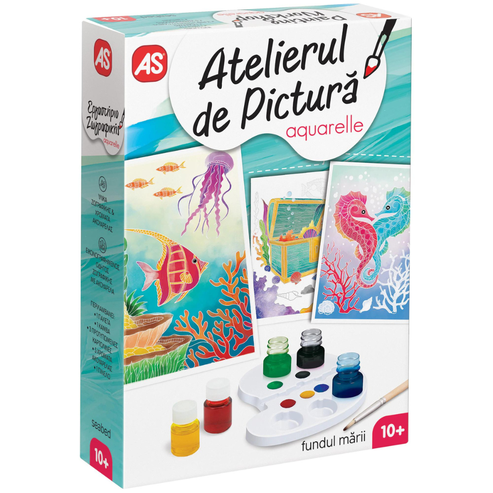 Atelier de pictura Aquarelle Fundul Marii, +10 ani, AS