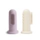 Peirute de dinti degetar, 2 bucati, Soft Lilac - Ivory, Mushie 606971