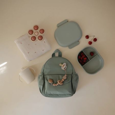 Rucsac pentru copii, Roman Green, +18 luni, Mushie 607013