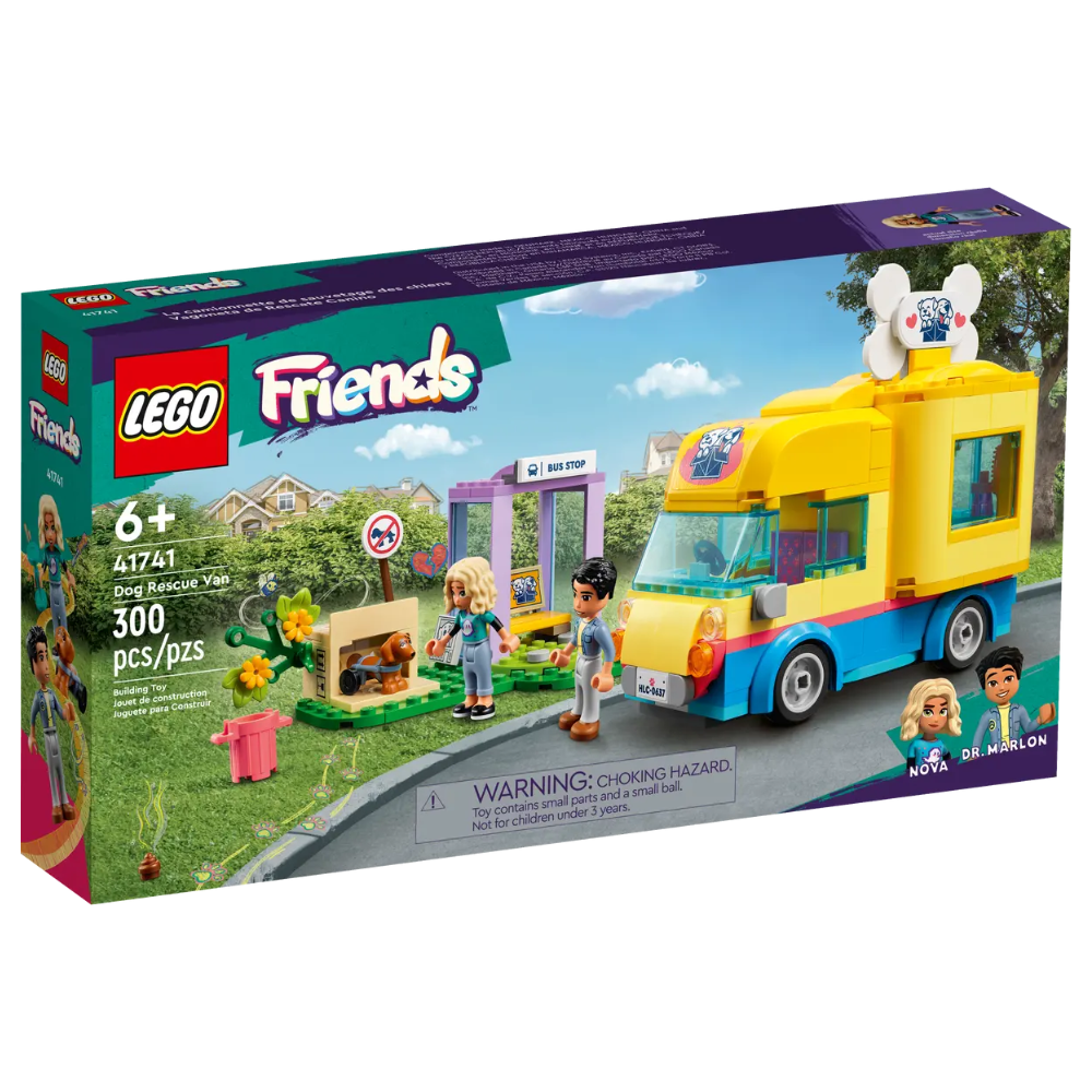 Furgoneta pentru salvarea cainilor, +6 ani, 41741, Lego Friends